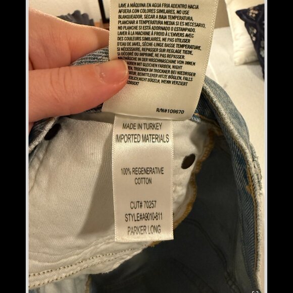 AGOLDE Parker Long Short in Swapmeet | Size 26 - Picture 10 of 10